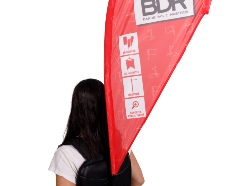 MOCHILA BANDEIRA (1) Mochila com Bandeira