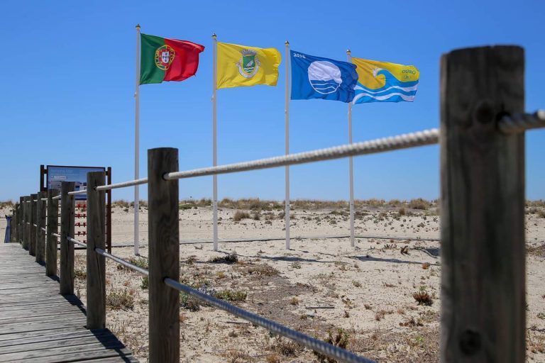 bdr bandeiras e mastros nas praias