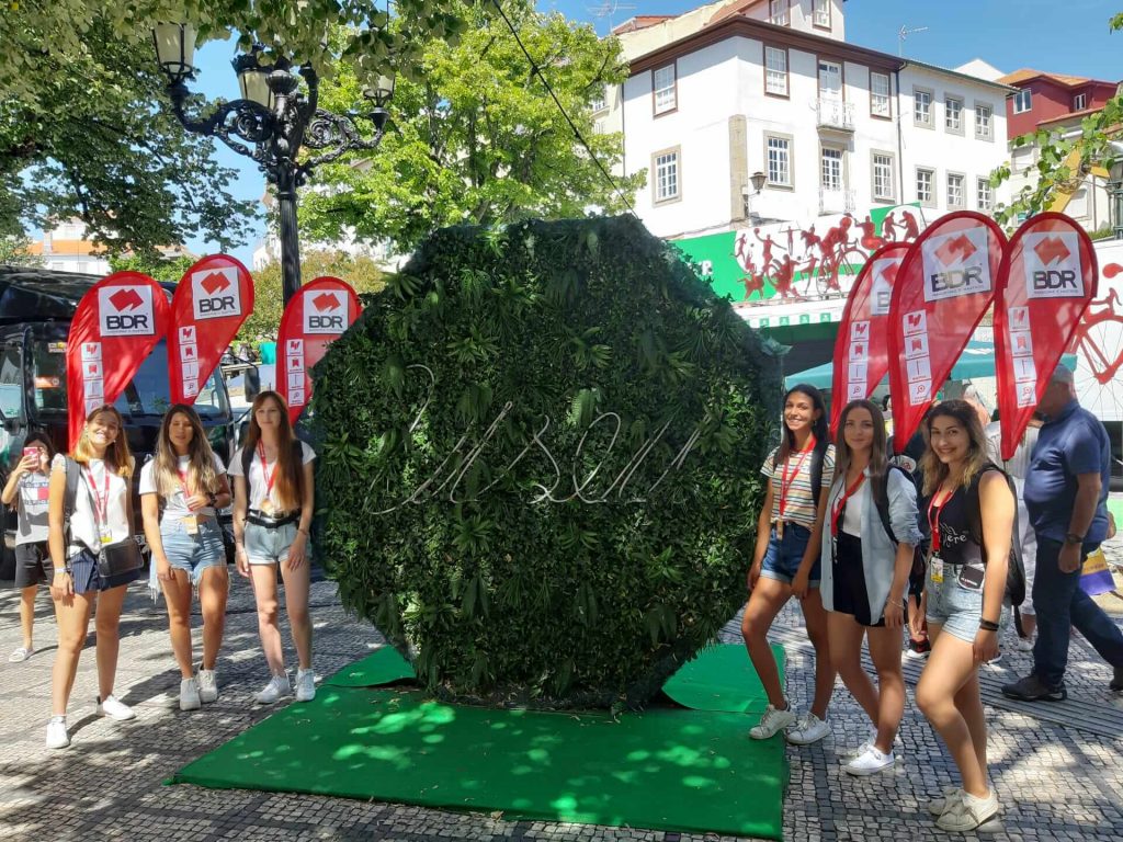 volta a portugal em bicicleta santander bdr ativação marca