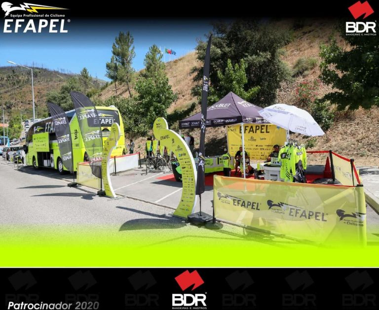 ciclismo efapel bdr bandeiras mastros parcerias marketing