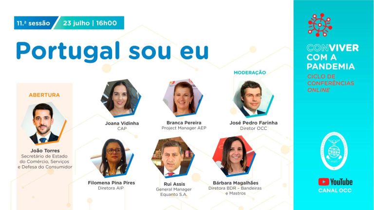 conferência do ciclo online ConVIVER com a pandemia ordem dos contabilistas certificados bdr bandeiras e mastros